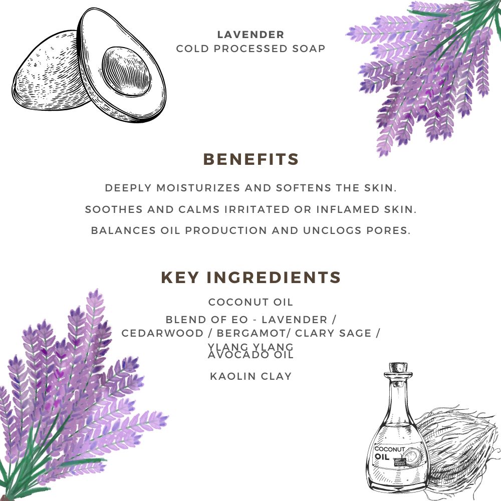 Lavender | Cold Processed Soap