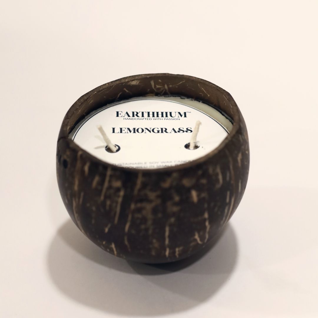 Lemongrass | Coconut Shell Candle