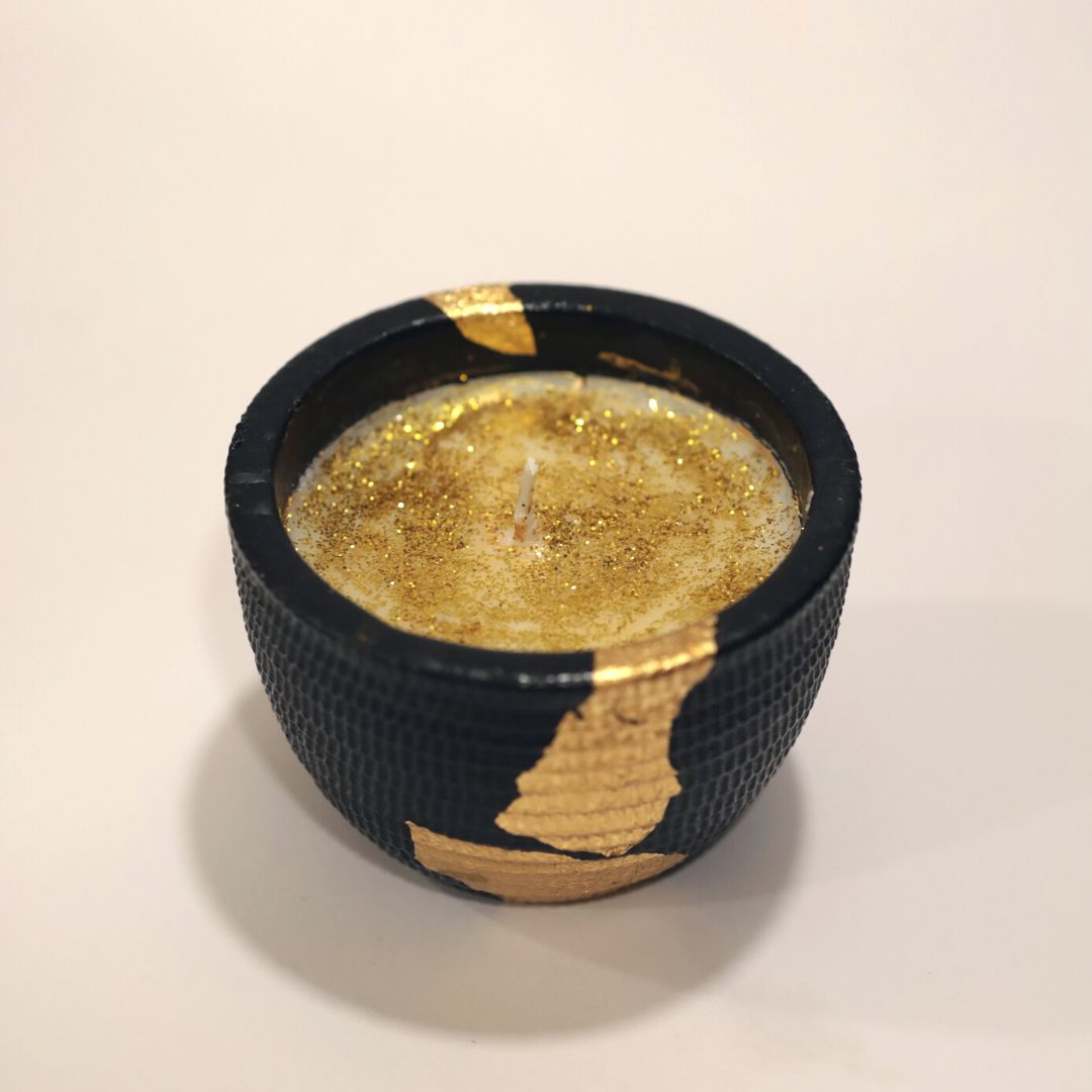Bourbon Vanilla | Cement Pot Candle