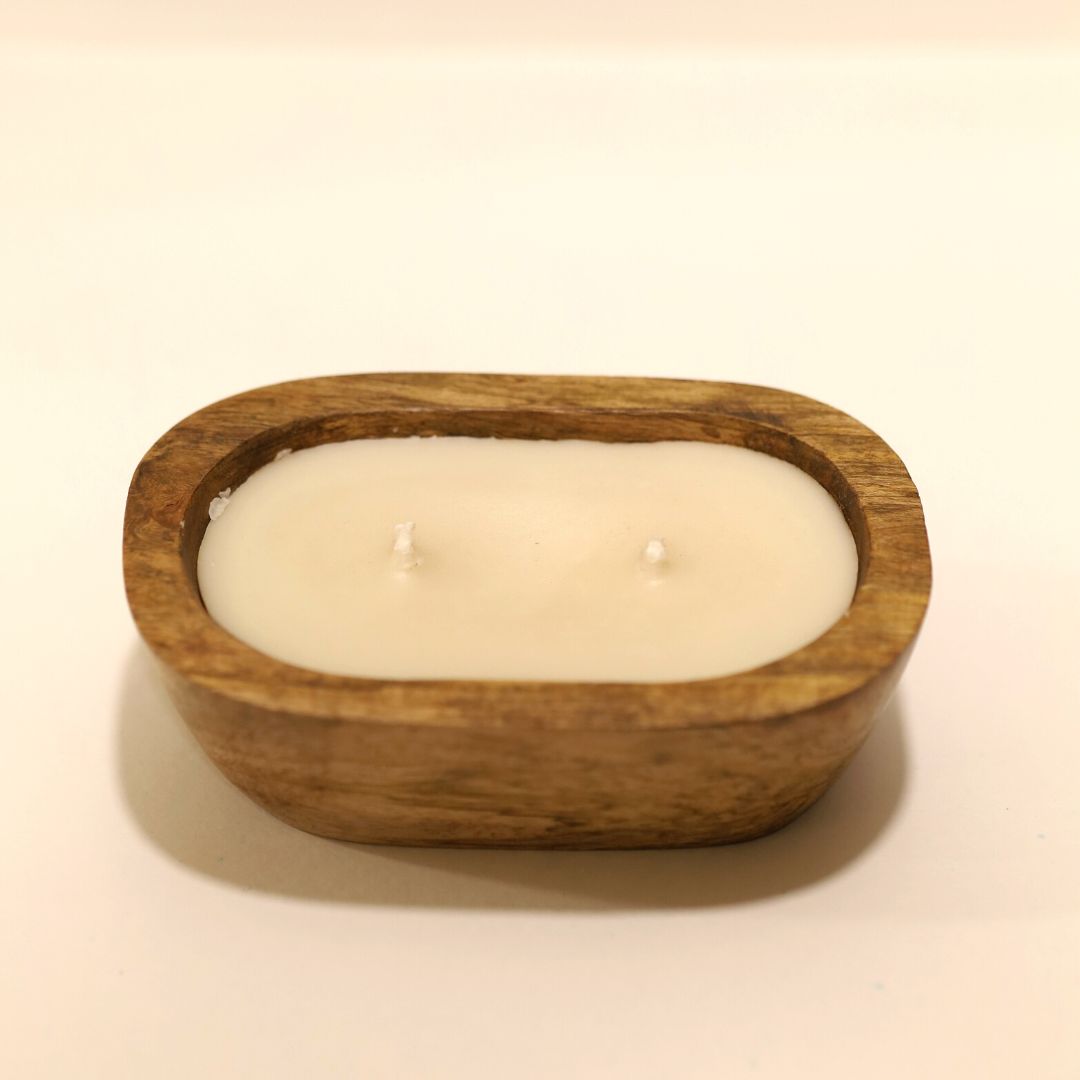 Thousand Wishes | Wooden Bowl Candle
