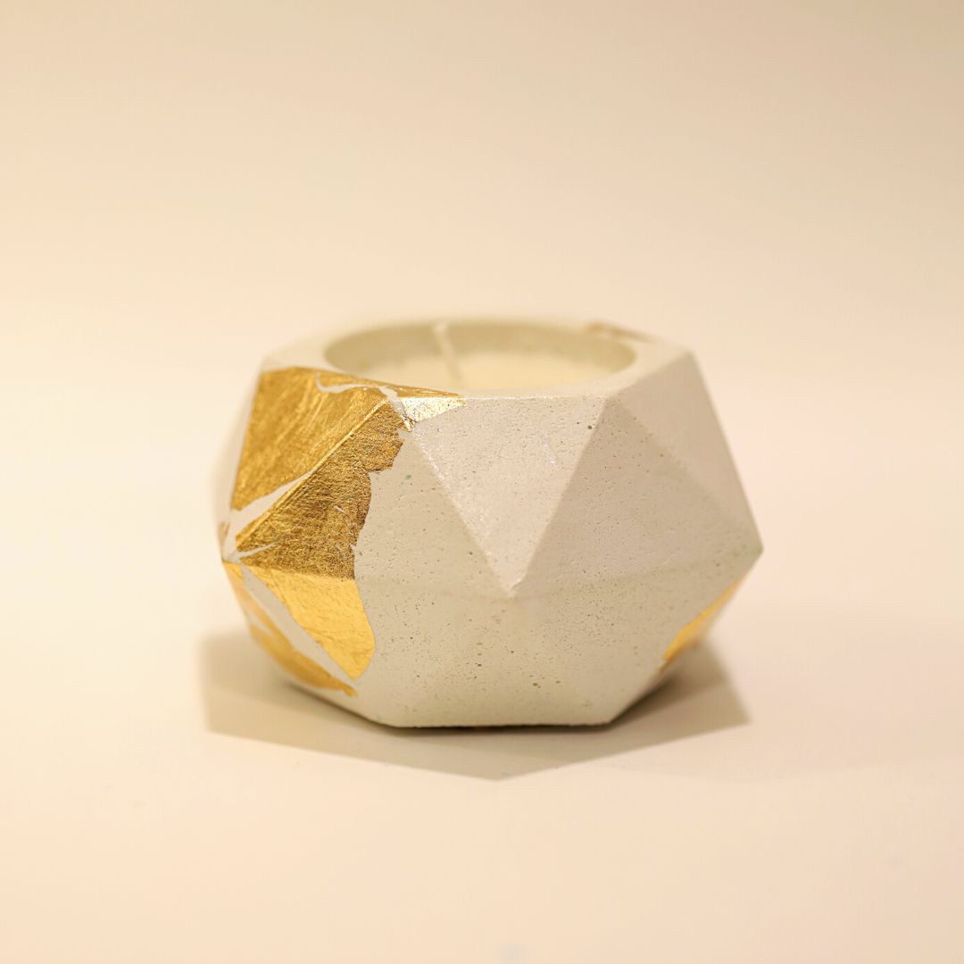 Peony | Hexagon Candle