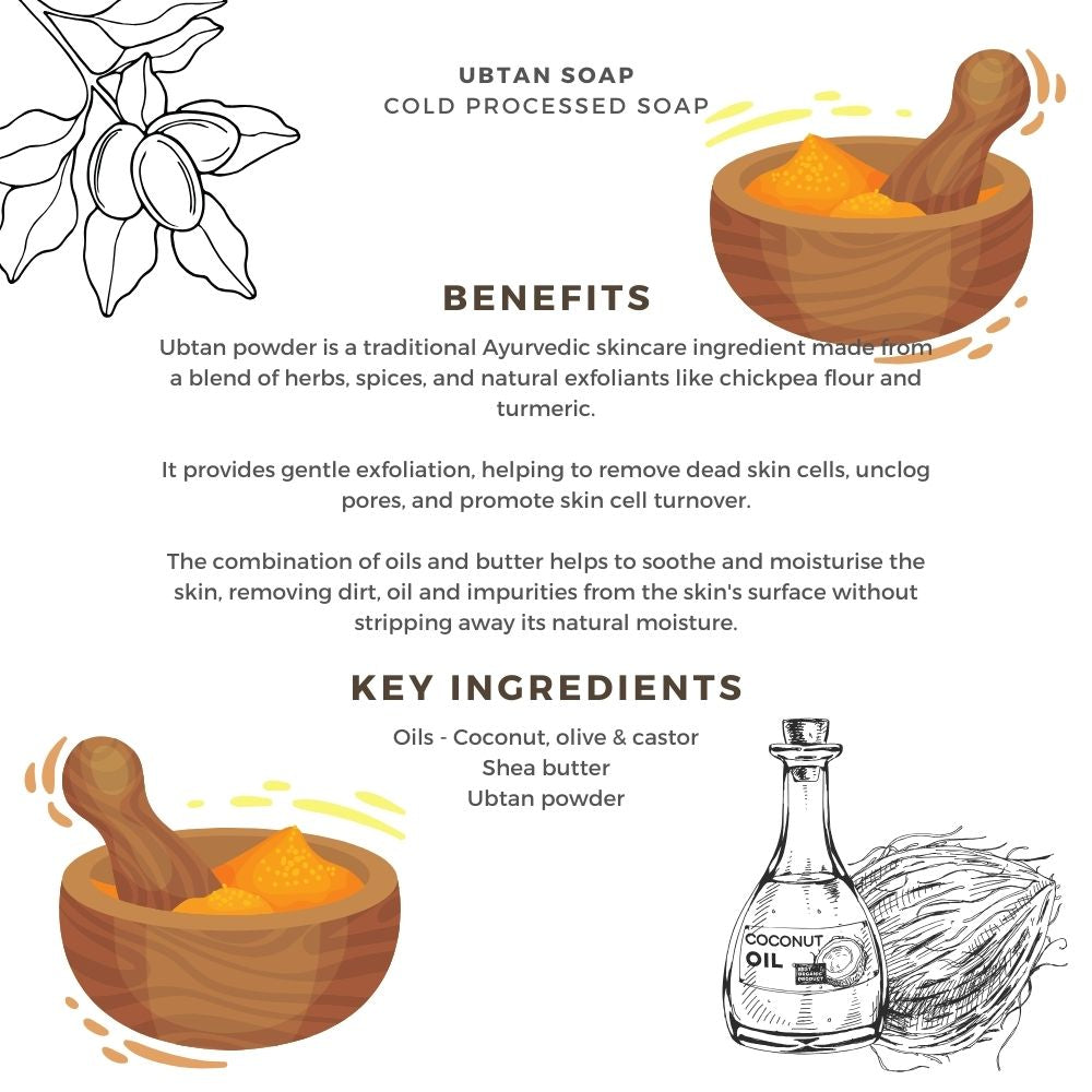 Ubtan | Premium Cold Processed Soap