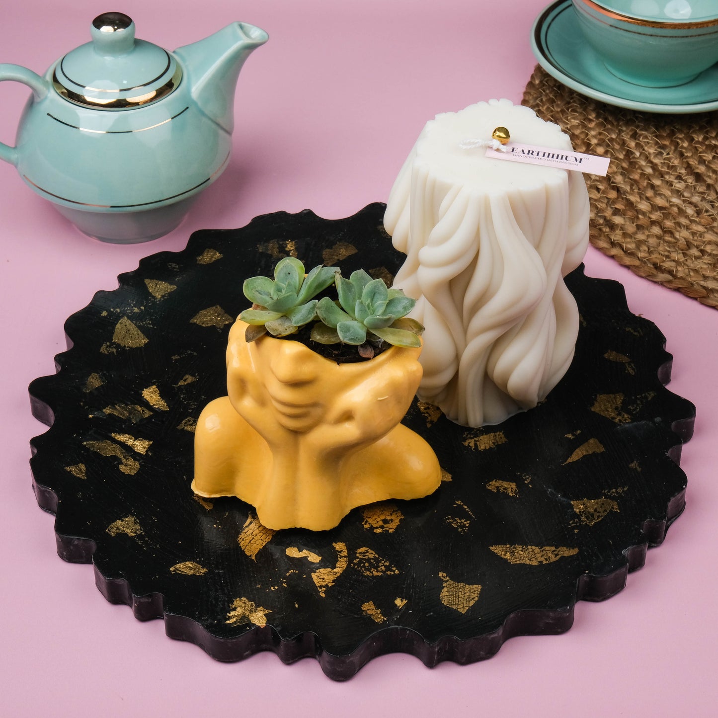 Blooming Mind | Jesmonite Flower Pot