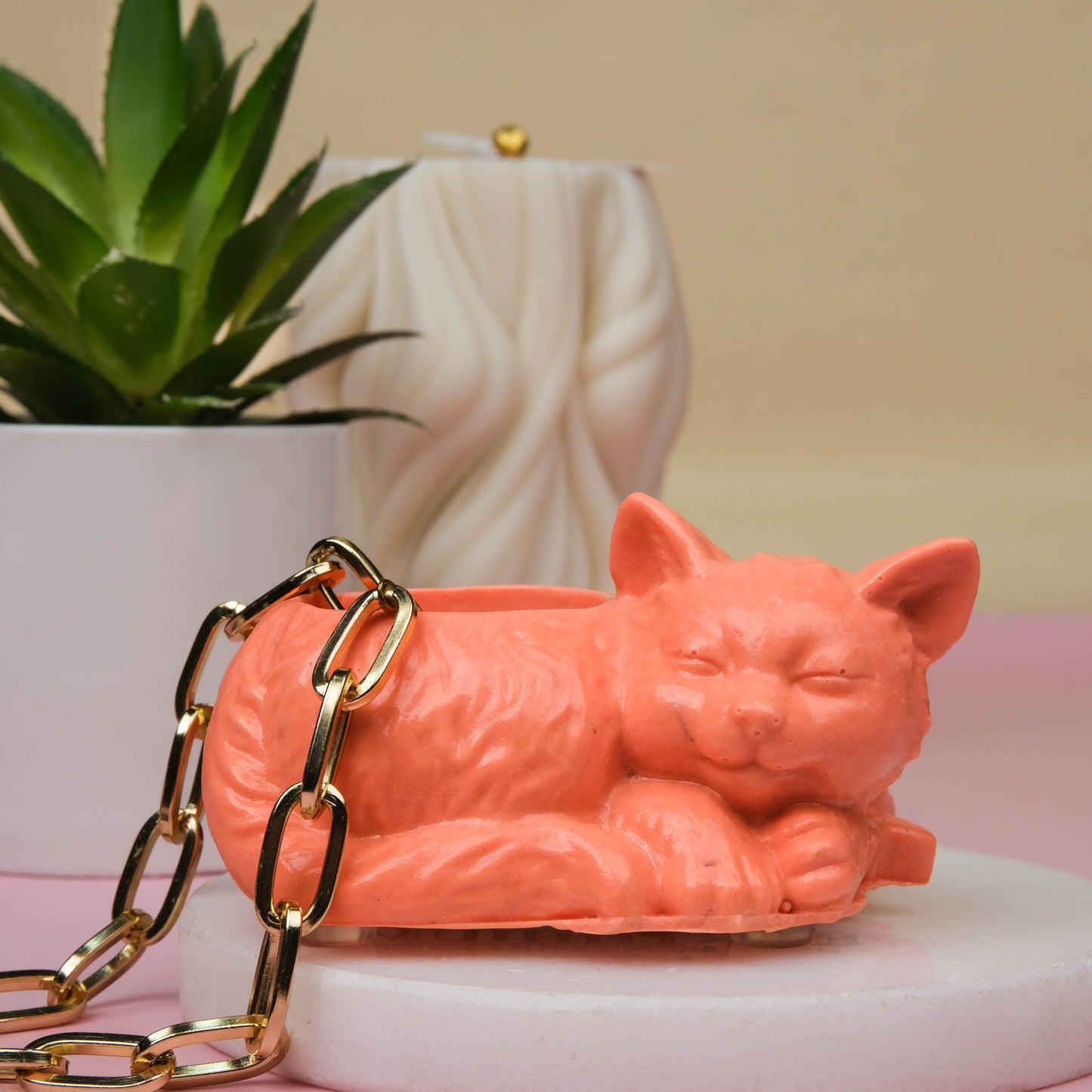 Cozy Cat | Jesmonite Trinket Dish