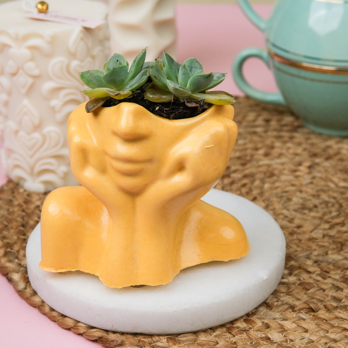 Blooming Mind | Jesmonite Flower Pot