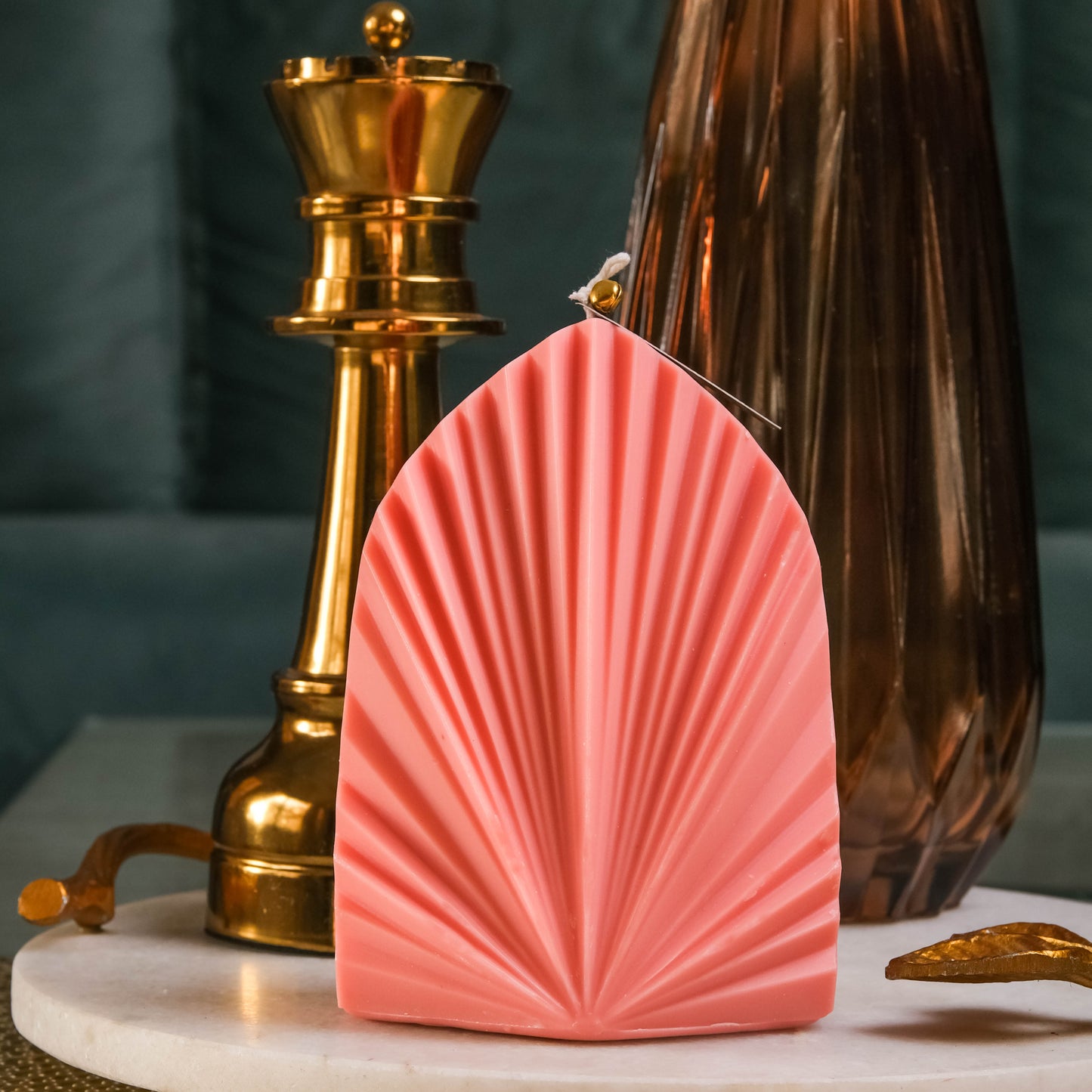 Shell | Sculpted Pillar Candle