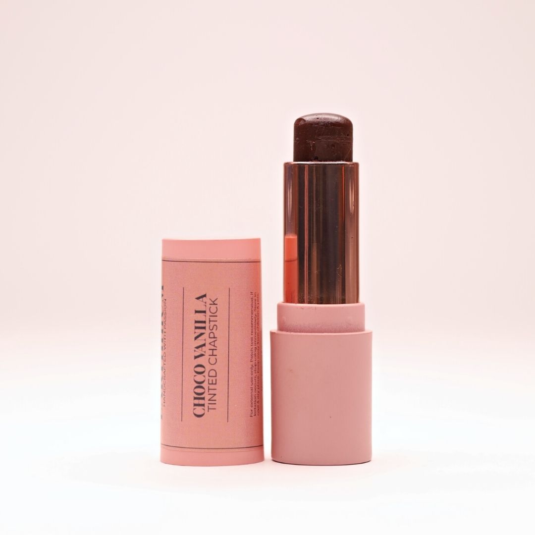 Choco Vanilla & Strawberry Lush | Tinted Chapsticks | Set of 2