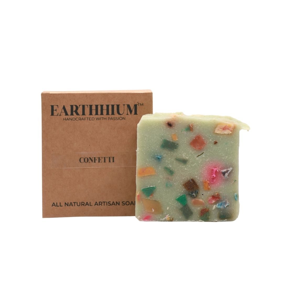 Confetti (Blue) | Premium Cold Processed Soap
