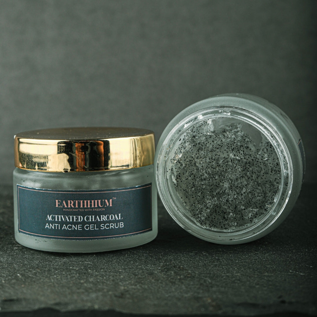Activated Charcoal | Anti Acne Gel Scrub