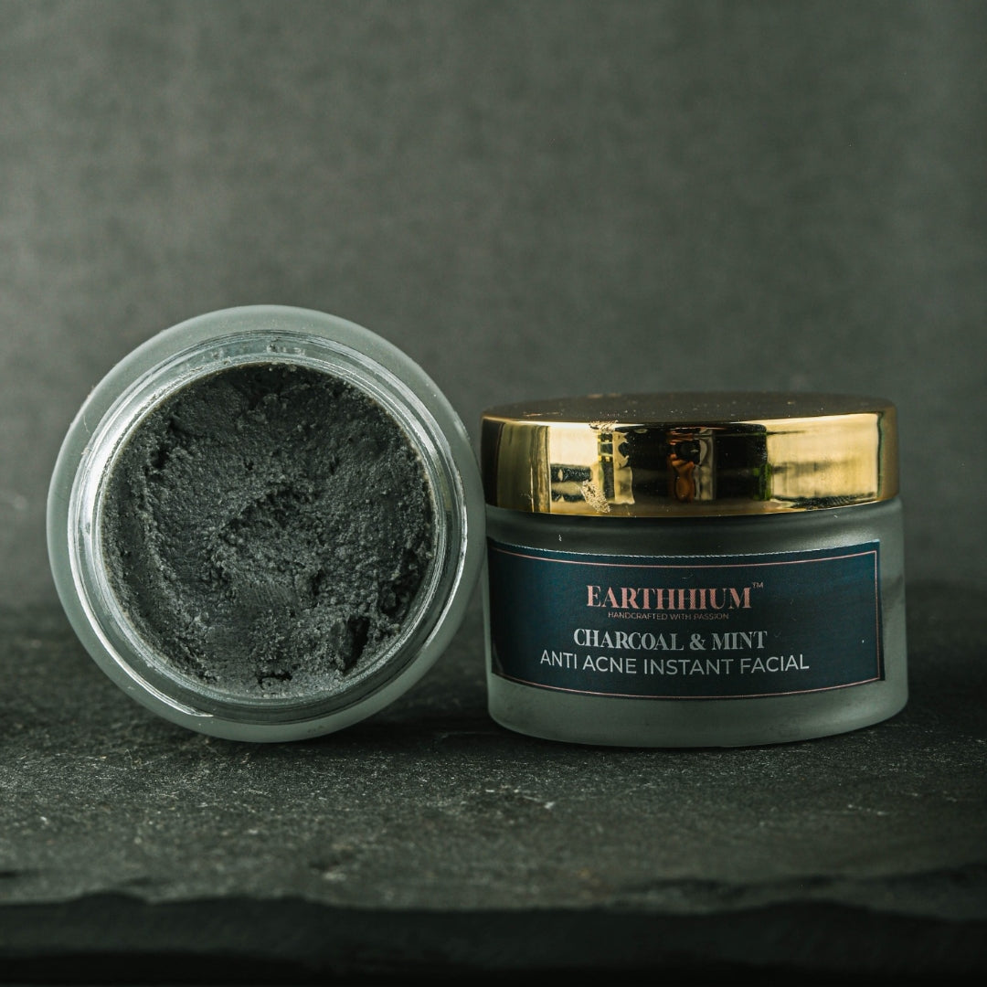 Charcoal & Mint | Instant Facial Jar