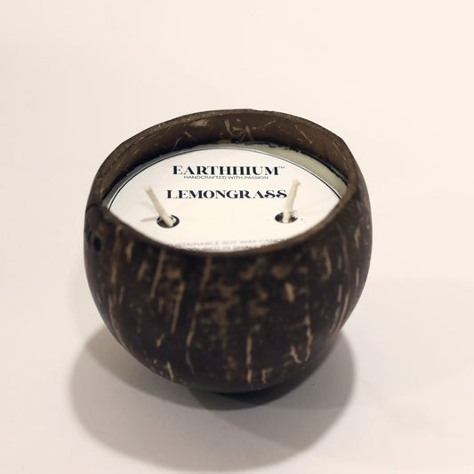 Lemongrass | Coconut Shell Candle