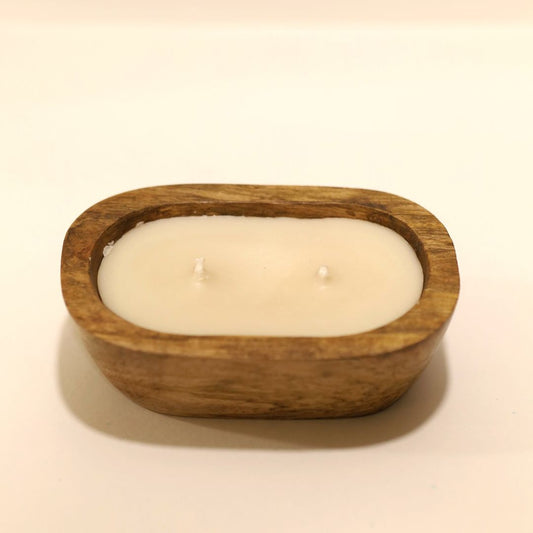 Ancient Incense | Wooden Bowl Candle