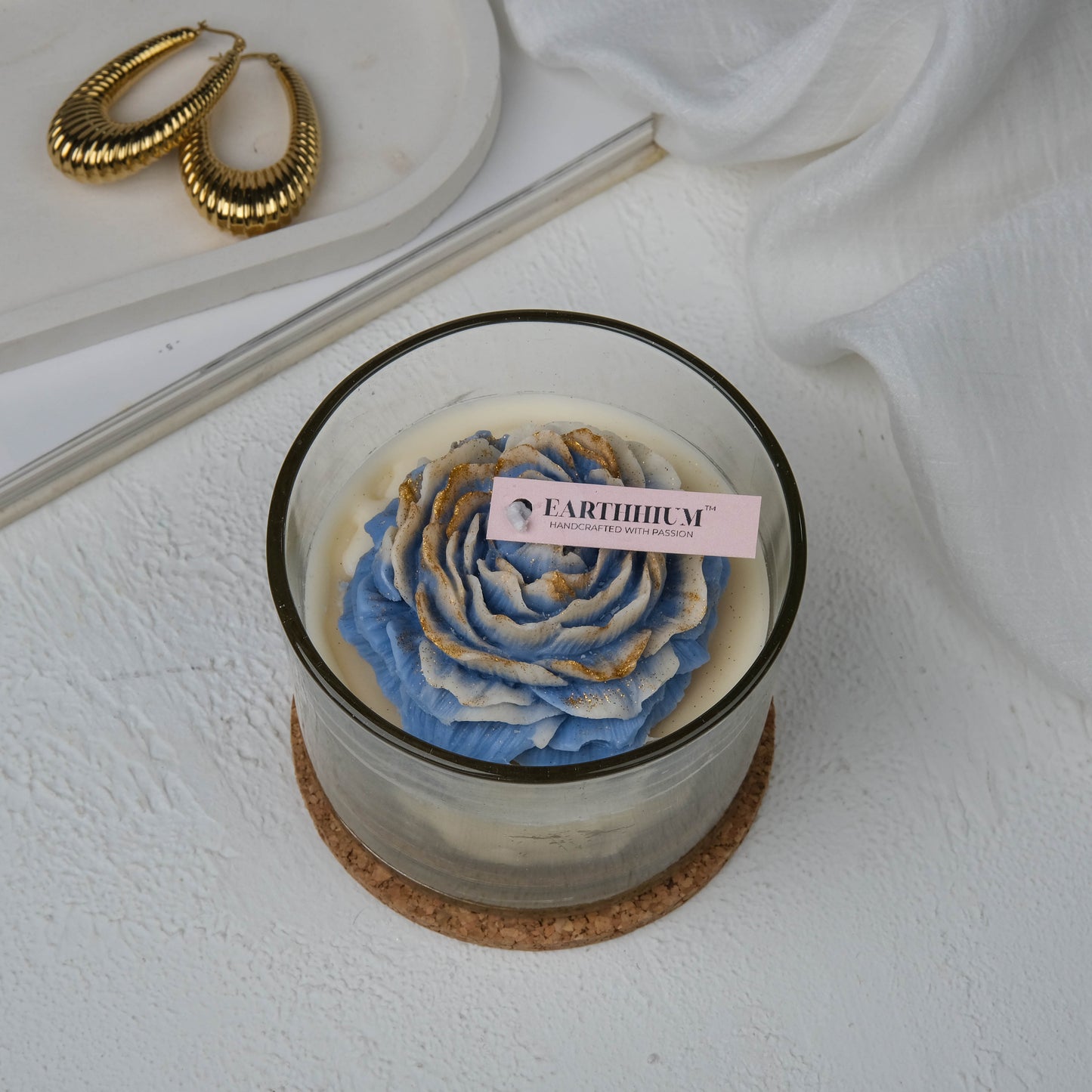 Rose Glitter | Soy Wax Candle