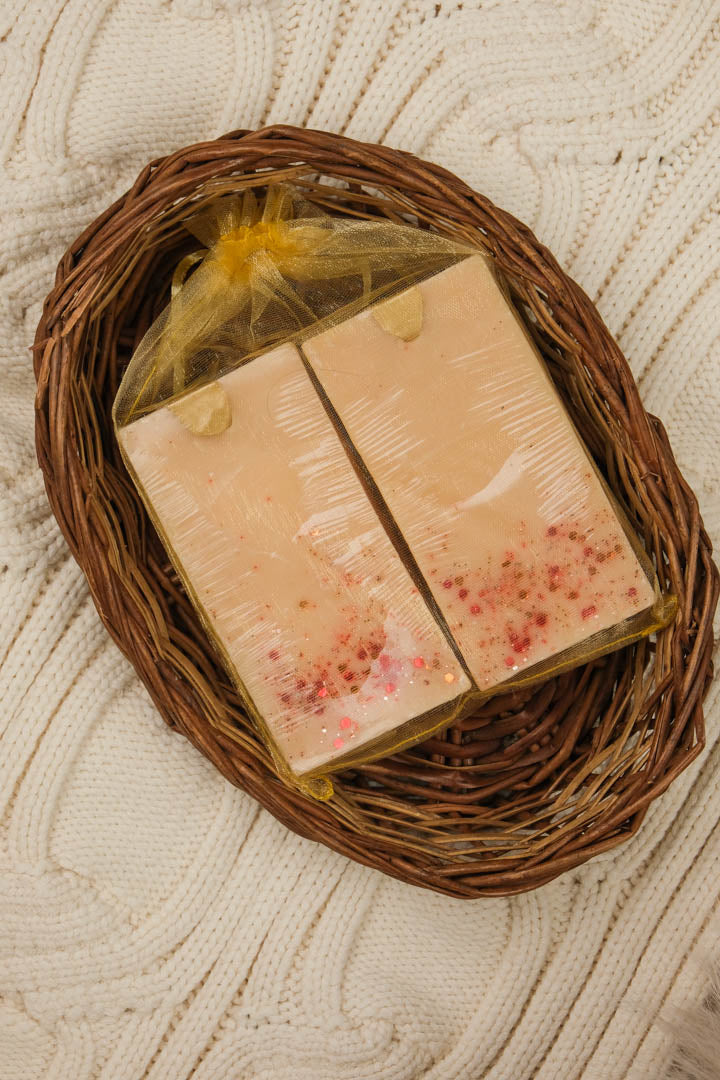 Powdered Rose & Smoky Wood - Set of 2