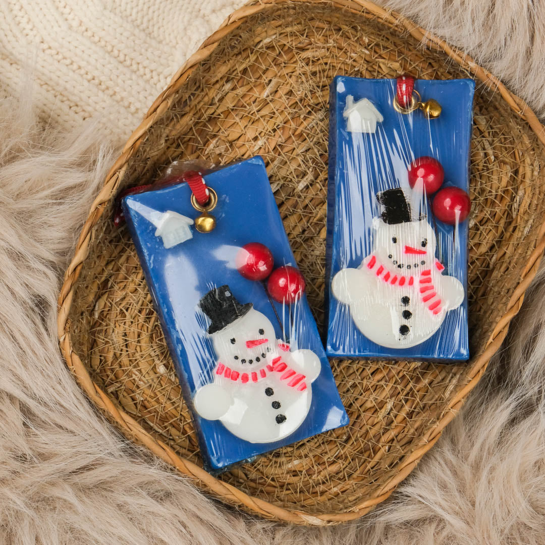 Snowman — Dunhill - Set of 2