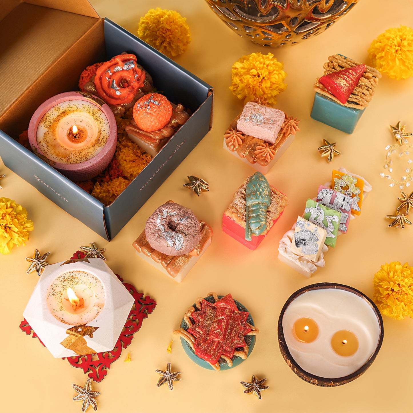 Phataka Candle Box|Diwali Dessert Fantasy