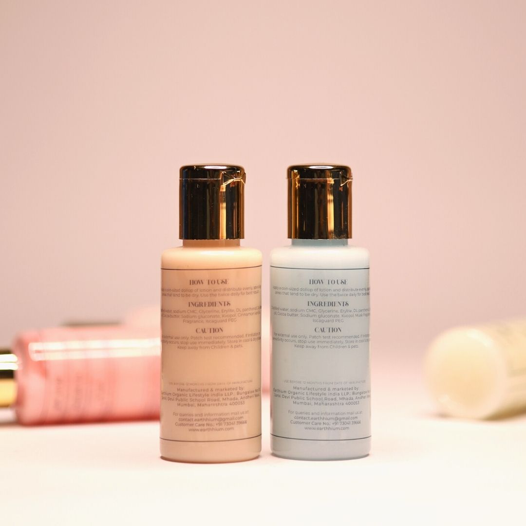 Musk & Cinnamon Vanilla | Set of 2 Body Lotion