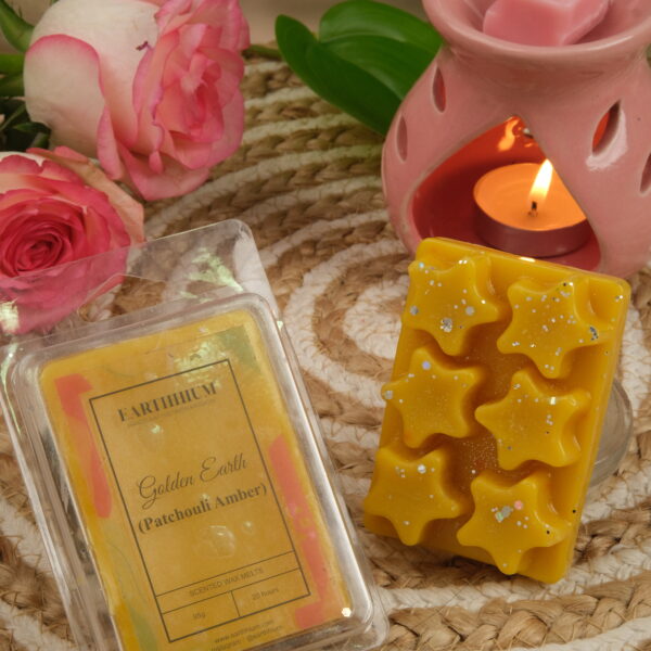 Golden Earth Patchouli Amber Wax Melts - 95g